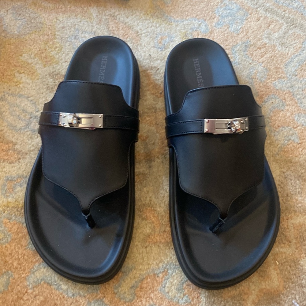 Hermes Empire Sandal Brand new in box Black 39.5